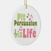 Pitpercussie is leven keramisch ornament (Rechts)