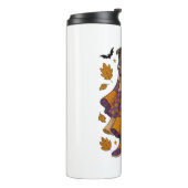 Pitpull Dog Ghost Halloween Thermosbeker (Gedraaid links)