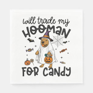 Pitpull Dog Halloween Ghost Spooky Servet