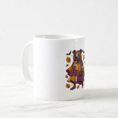Pitpull Hond Geest Halloween Koffiemok (Voorkant links)