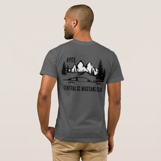 #PITS S197 T-shirt (Achterkant volledig)