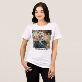 Pitt Bull Moeder Grappig  Tri-Blend Shirt (Voorkant volledig)