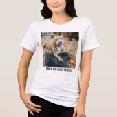 Pitt Bull Moeder Grappig  Tri-Blend Shirt (Voorkant)