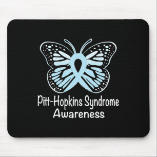 Pitt-hopkins Syndrome Awareness Warrior Lichtblauw Muismat