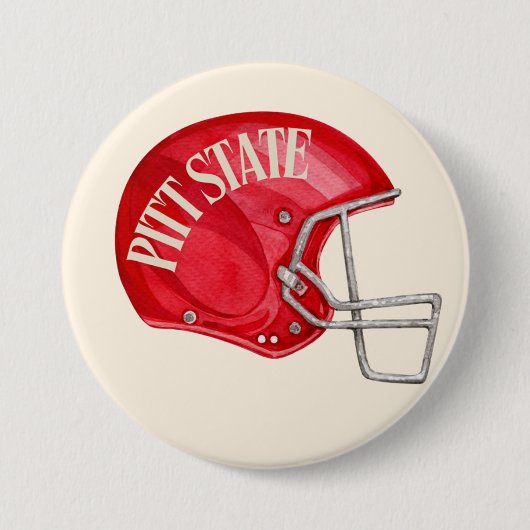 Pitt State Helmet Button (Voorkant)