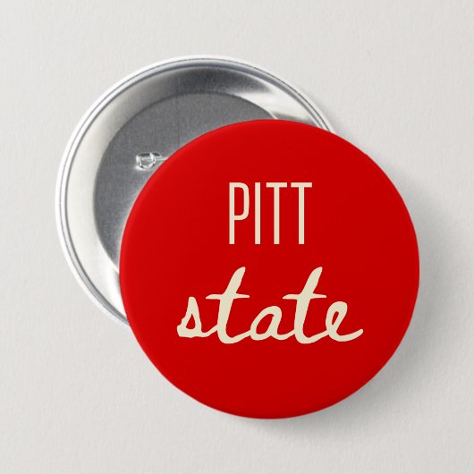 pitt state-knop ronde button 7,6 cm (Voorkant /achterkant)