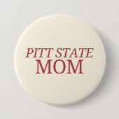 Pitt State Mom Ronde Button 7,6 Cm (Voorkant)