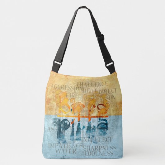 PITTA DOSHA - Canvas tas (Voorkant)