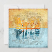 PITTA DOSHA - Wenskaart (Voorkant)