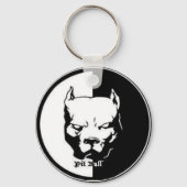 pittbull sleutelhanger (Voorkant)