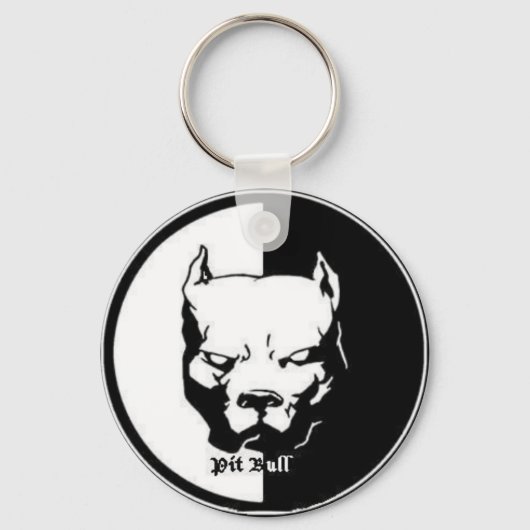 pittbull sleutelhanger (Voorkant)