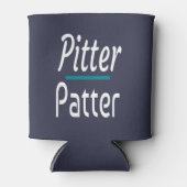 Pitter Patter, grappige Humor Novelty Gift Blikjeskoeler (Voorkant)