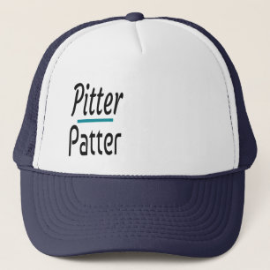 Pitter Patter, grappige Humor Novelty Gift Trucker Pet