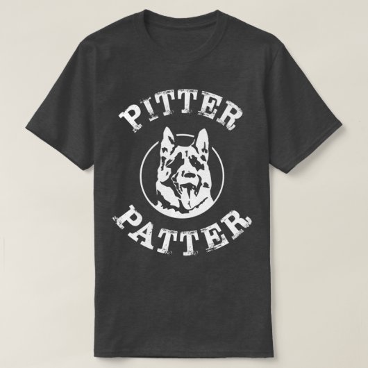 Pitter Patter Letx27s krijgen bij ErTShirt T-shirt (Design voorkant)