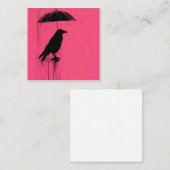 Pitter-Patter & Pen Pals: Deel Crow Verhalen Notitiekaartje (Voorkant / Achterkant)