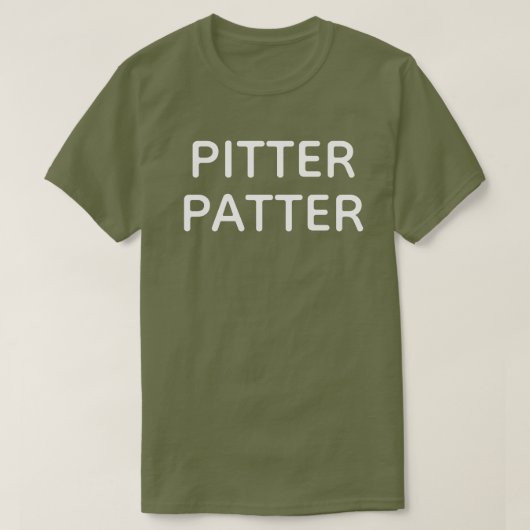 PITTER PATTER T-SHIRT (Design voorkant)