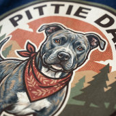 Pittie Dad Crewneck | Pitbull-honden vaderschapsca Trui