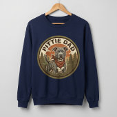 Pittie Dad Crewneck | Pitbull-honden vaderschapsca Trui