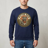 Pittie Dad Crewneck | Pitbull-honden vaderschapsca Trui