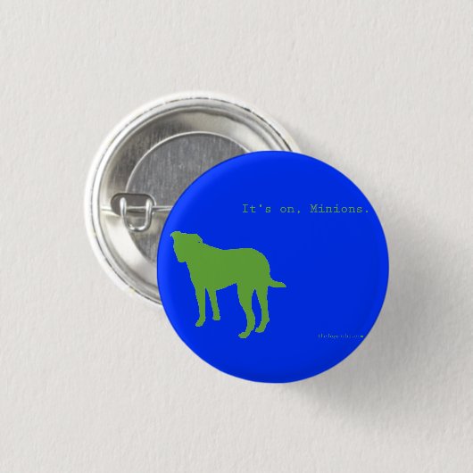 Pittie Dog Snob Button (Voorkant /achterkant)