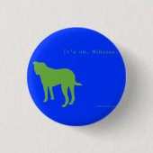 Pittie Dog Snob Button (Voorkant)