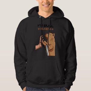 Pittie Grandma Pitbull Dog Hoodie