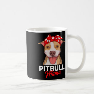 Pittie Mama Pitbull Dog mama Funny Moederdag Gift Koffiemok