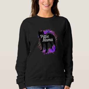 Pittie Mama Pitbull Pit Bull Hond Moeder Trui