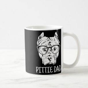 Pittie Papa Pitbull Hondenliefhebbers Gift Koffiemok