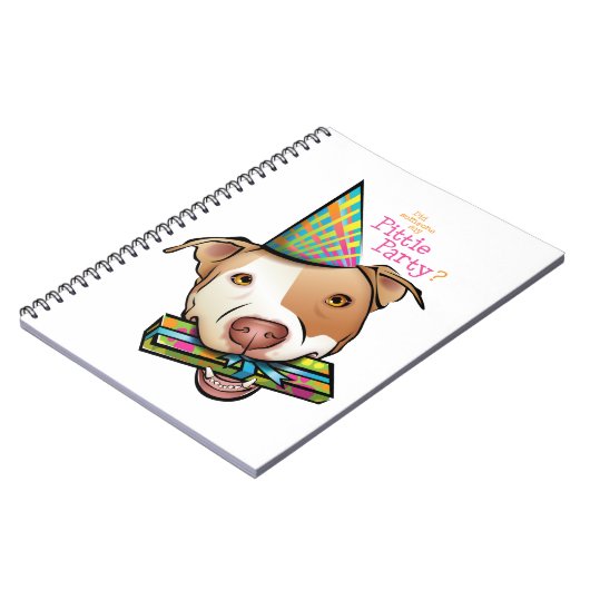 Pittie Party Notitieboek (Linkerzijde)