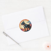 Pittie Pitbull Adventure Wandelhond Stickers (Envelop)