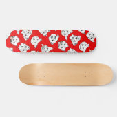 "Pittie Pittie alsjeblieft!" Dog Drawing Pattern Persoonlijk Skateboard (Horizontaal)