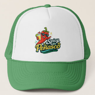 Pittig als Peñasco T-shirt – Grappige Chili Pepper Trucker Pet