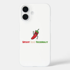 Pittig maar vriendelijk 🌶 Hispanic Heritage Month iPhone 16 Hoesje