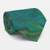 Pittige 1 Wilde Crazy Groene Das (Opgerold)