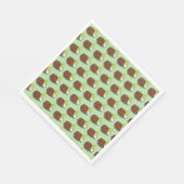 Pittige BBQ Buffel Kip Wings Tailgate Party Servet (Hoek)