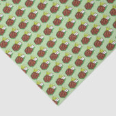 Pittige BBQ Buffel Kip Wings Tailgate Party Tissuepapier (Detail)