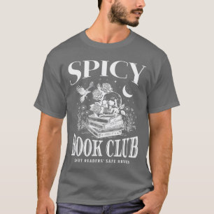 Pittige Boekclub Moreel Grauwe Boeken Romanliefheb T-shirt