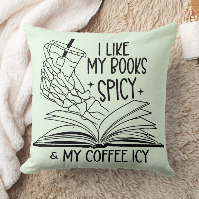 Pittige boeken en Icy Coffee Kussen (Deken)