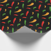 Pittige Chilipepers Inpakpapier (Hoek)