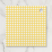 Pittige citentaart-gemberthee bruidsdouche bedankjes labels (Achterkant)