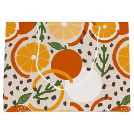 Pittige Citrusvrucht Zomer Retro Keuken Groot Cadeauzakje