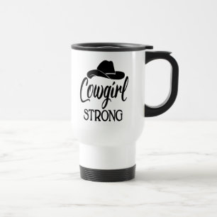 Pittige Cowgirl Hoed Attitude Cowboy Line Dansen Reisbeker