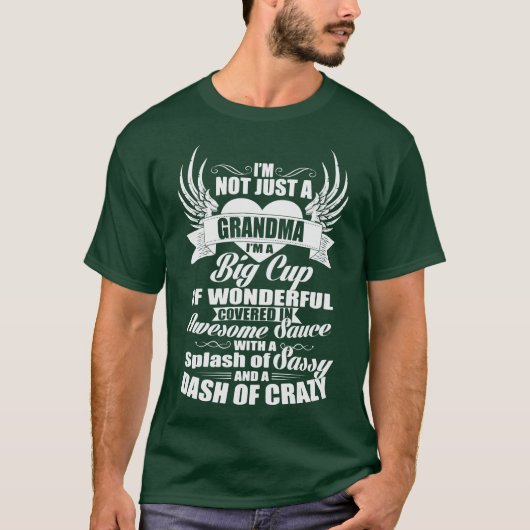 Pittige en geweldige oma t-shirt (Voorkant)