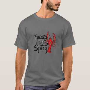 Pittige en hete rivierkreeftliefhebbers koken Mard T-shirt