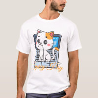 Pittige hooi grappige kat bijtende koord kawaii ku
