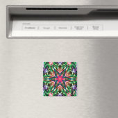 Pittige Kaleidoscoopmagneet Magneet (Insitu (Vaatwasser))