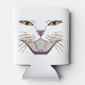 pittige kattenliefhebber blikjeskoeler (Achterkant)