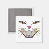 pittige kattenliefhebber magneet (Voorkant / Achterkant)