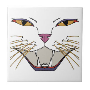 pittige kattenliefhebber tegeltje